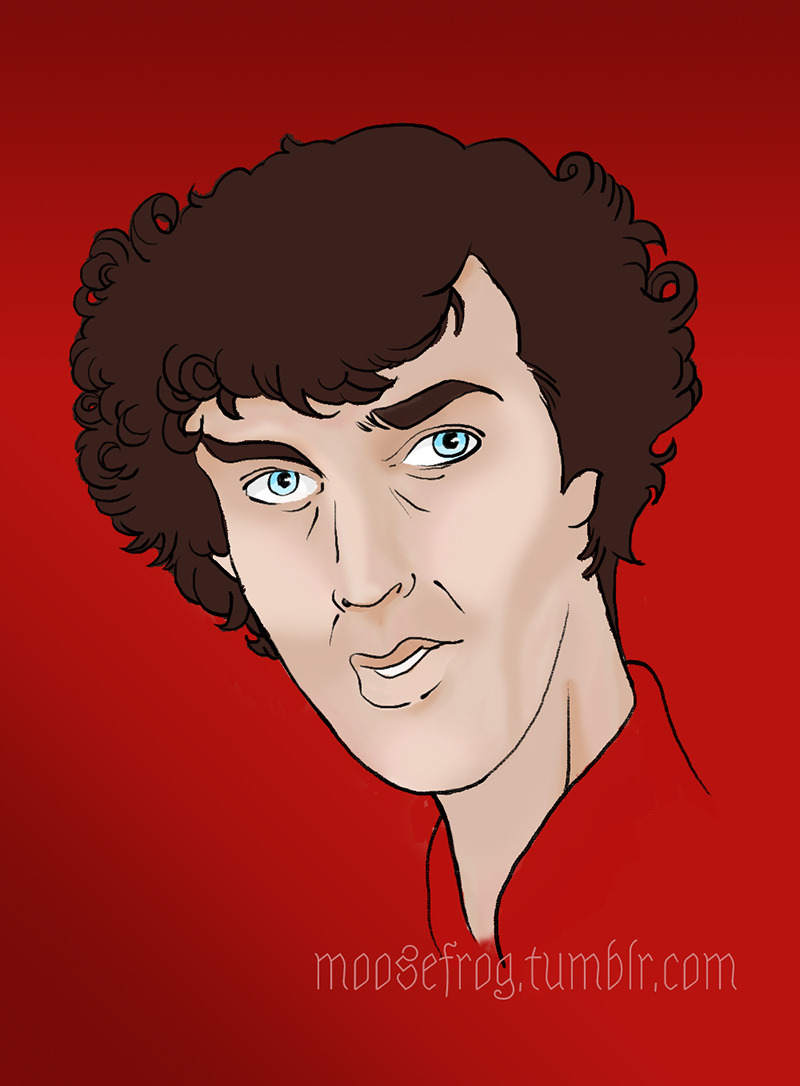 moosefrog:
“Sherlock. I had an old sketch kicking around and I wanted to test out a new brush so tadaaa have a Sherlock Holmes! I loved Benedict’s curls in this show. Did I love the show itself? Parts of it. And thaaaaat’s why fandom exists!
”
Pfft....