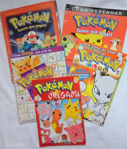 Revista Origami Pokemon Manga