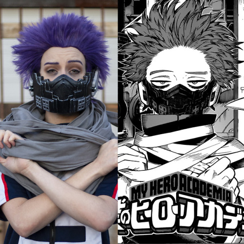 My Shinsou mask is done!And not only that, but I made a pattern so that you can make one too!!!Get t