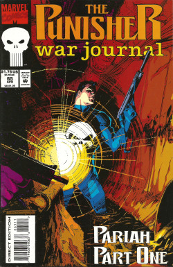 The Punisher War Journal No. 65 (Marvel Comics, 1994). Cover Art By Bill Sienkiewicz.from