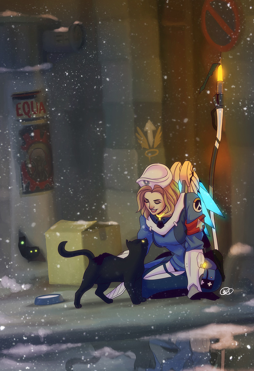 dresdoodles:Here’s the full piece I did for ➕@woesofsupportzine back in Dec.! 