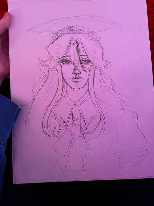 On The Top Left Is My Wip Sketch Of The Character You See In The Other Pics! The Other Drawings Are From