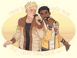 bryborg: Hayes and Sebastian, singing some