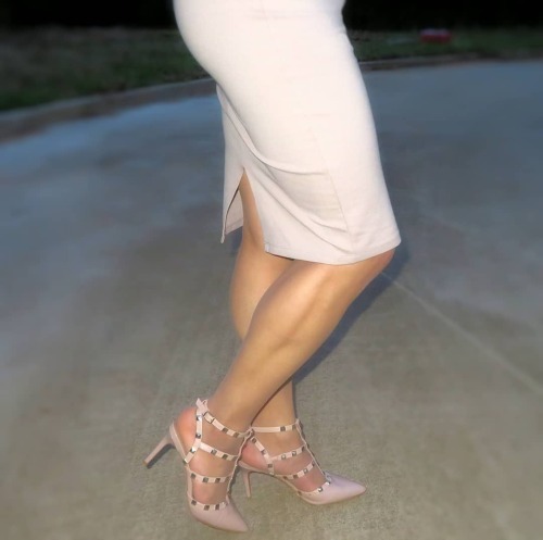 What so you think of these heels? They are the Mix No. 6 &ldquo;Liraven&rdquo; heels from @dsw and a