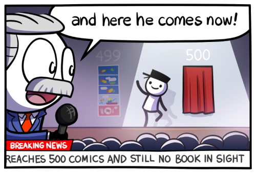 THE 500th COMIC!!!Thank you very much for reading and for supporting Loading Artist!