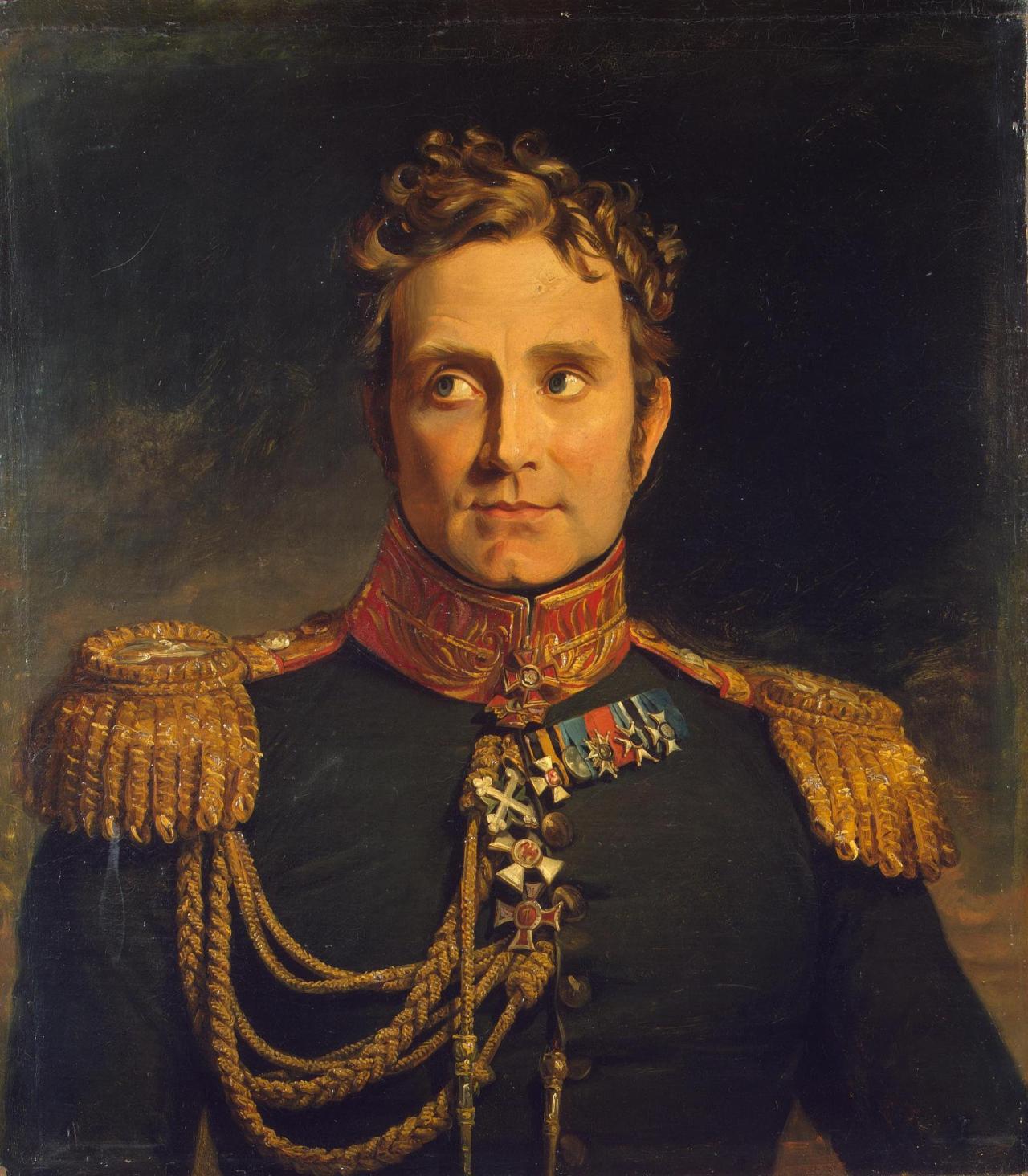 19thcenturyboyfriend: Portrait of Alexander F. Michaud de Beauretour, George Dawe