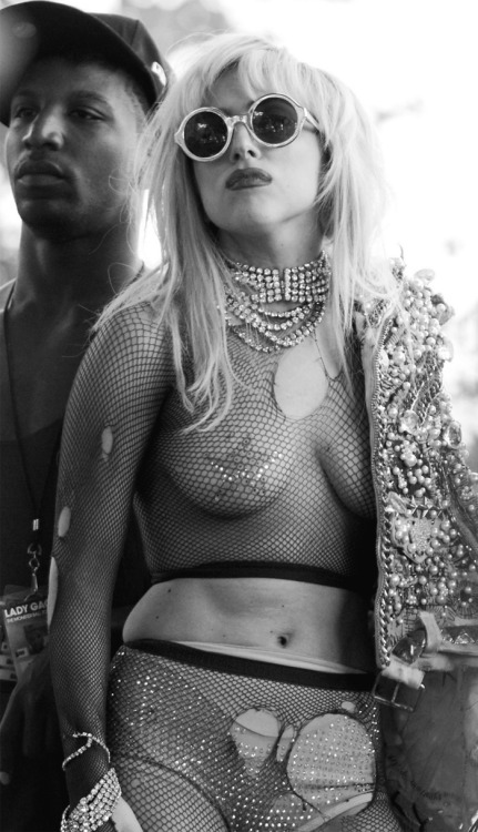 Porn photo black-and-white-gaga:  Happy 30th Gaga! Public
