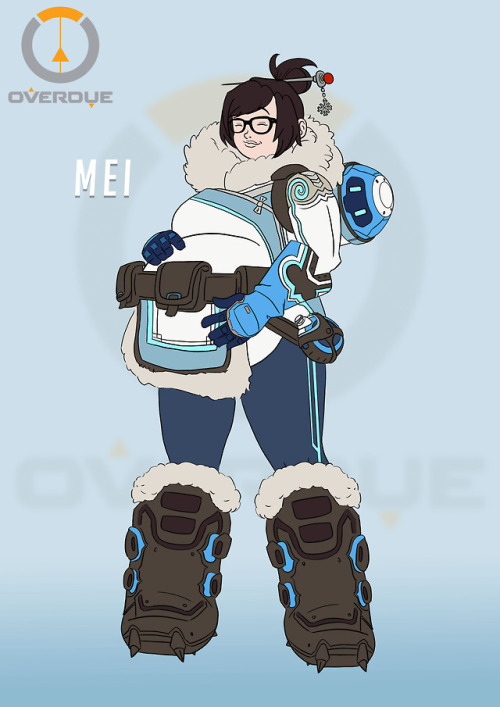  OVERWATCH Character Mei pregnantMEI IS BAE!! You can find more art of me here:https://www.deviantar