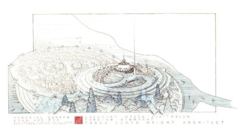 Fictional LandscapesFrank Lloyd WrightPlan for a Greater Baghdad, 1957-1959, Baghdad, Iraq from