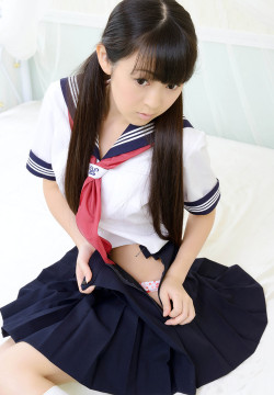 iloveschoolgirl:  Japanese schoolgirl Rika Momohara | Part 1 I Love Schoolgirl! - Japanese schoolgirls gone wild! Follow My Tumblr | Facebook | Twitter | SchoolGirlsHD 