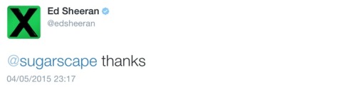 espermatozoide-fallido:  snazzy-edsheeran:  Reason 9472839458282 why I love Ed: unnecessary replies to unrelated tweets  JAJAJAJAJAJAJAJJAJA CTMMM