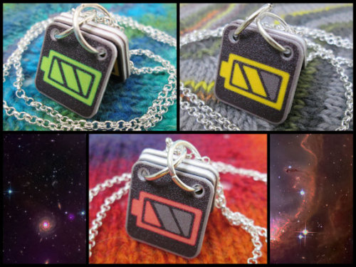 lapis-fox: Found this rad little store on etsy, check out these cool necklaces they make!I need to g