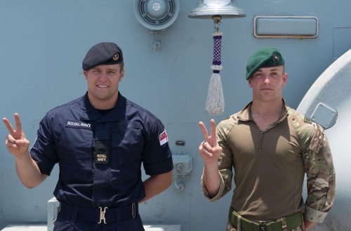 mmmilitary: Royal Navy, Royal Marines - 70th Anniv. of VE Day They don&rsquo;t have to be the sa