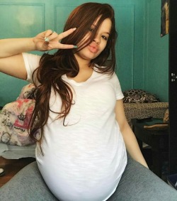mellowjoe85:Sheesh… #pregnant #sexy #mixedbabies