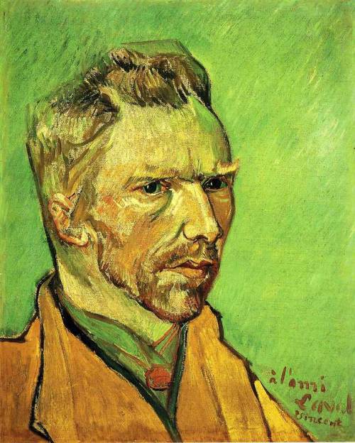 Self Portrait, Vincent Van Gogh