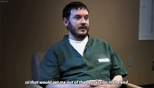 a5xc: James Holmes talking about how the shootings were supposed to increase his self worth during a