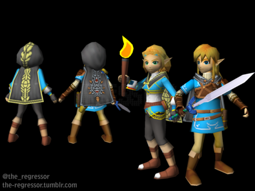 the-regressor:Link as he looks in BotW sequel!-MarkP.S. Goron Zelda is done, will post next for real this time!