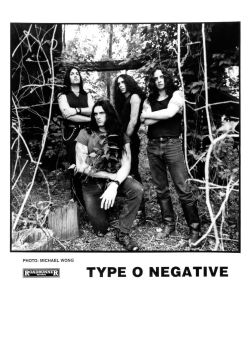 mymindlostme:  Type O Negative Promo card from Germany with Peter Steele 