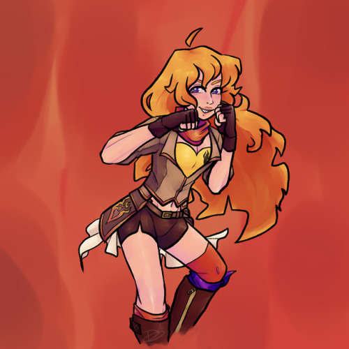 Kinda mess Yang’s first outfit