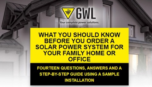 The Solar Power System for Your Home – Guide / eBook
What you should know before you order a solar power system for your family home or office. The fourteen questions, answers and a step-by-step guide using a sample installation.
Increase your...