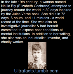 ultrafacts:The woman who would later take