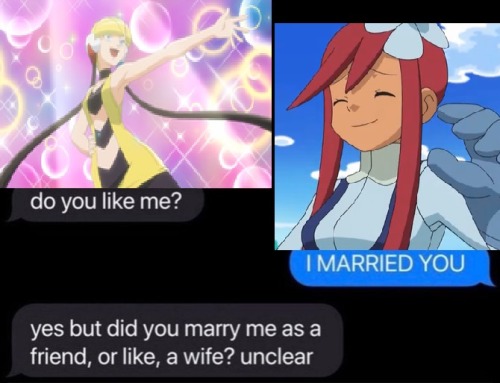 Another Airplaneshipping Take On A Meme Format. Often Times Elesa Can Seem Socially Befuddled. Skyla