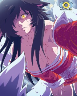 felkina:  This is possibly one of the best ahri pictures I have seen! It’s pretty sexy and just angry looking :3 never seen it before either! She will have her way with you now she has won!