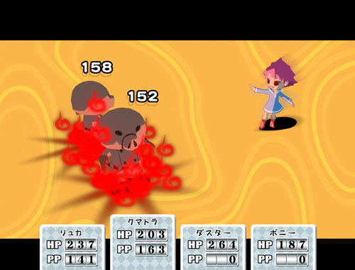 dekler:Screencaps for the new HD release of mother 3! Here&rsquo;s a link to