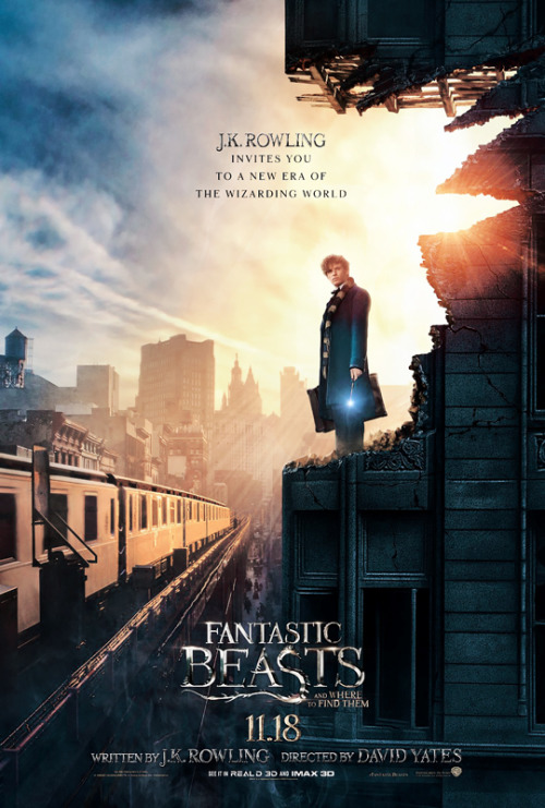 fantasticbeasts: Fantastic Beasts &amp; Where to Find Them Poster: Presumably, the partially-des