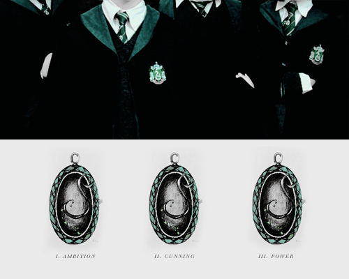  msdanconia asked: SLYTHERIN or HUFFLPUFF  Or perhaps in Slytherin. You’ll make your real friends, those cunning folk use any means to achieve their ends.”   (locket credit: chipmunkgiggle) 