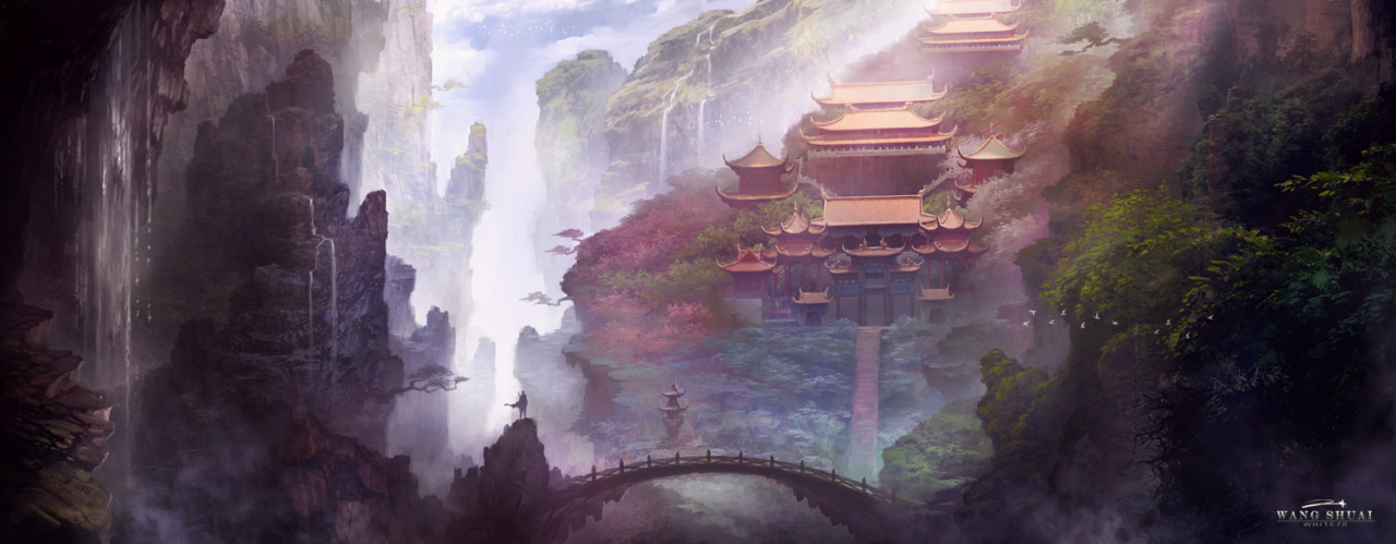 awesomedigitalart:  Wang Shuai