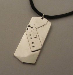 it8bit:  Sterling Silver Controller Pendants There is a 15% discount with the code TUMBLR1. Created and submitted by Amanda Howling Jewellery