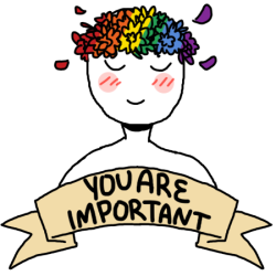 tyrone-pines:  For my LGBTA+ peeps out there! We care about you and we want to know you are loved! &lt;3Gay / Bisexual / Pansexual / Transgender / Asexual (or Demisexual if you want to look at it another way) / Polysexual(PT 2)