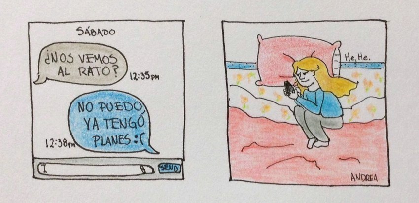 losdibujitos:  Prioridades en fin de semana.