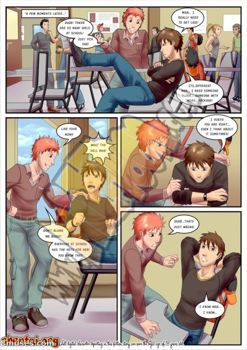 skimpymoms:  yummum109:  ..to be continued (if like)“Caught Red Headed” - by own titleI found this awesome Milf Toon comic and thought you would enjoy. I have more so if you enjoyed let me know  Follow SkimpyMoms for sweet mom & son sex!