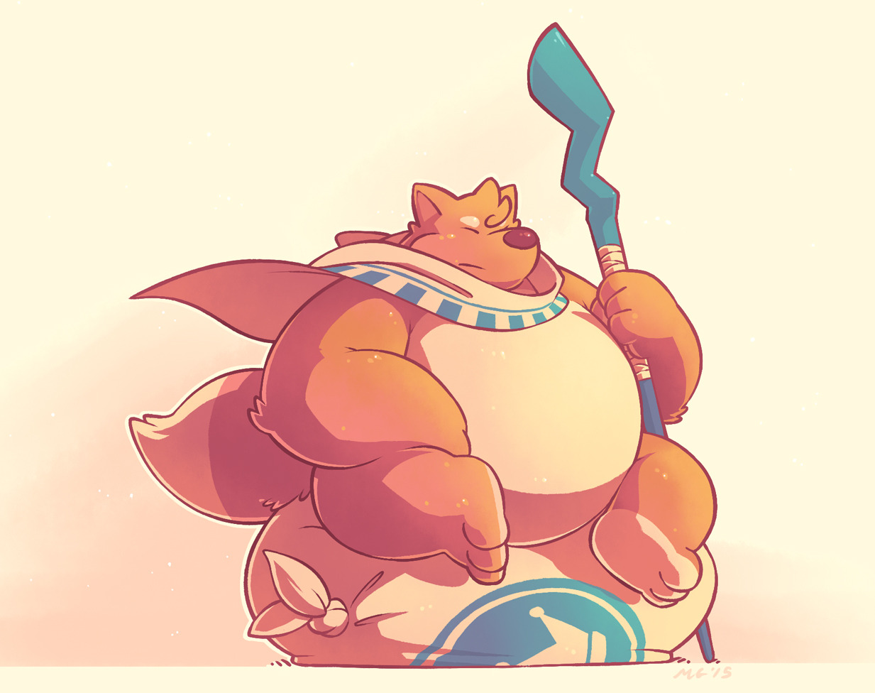 johnny-and-stuff-deactivated201:  greater fox bandit - by greenendorf 