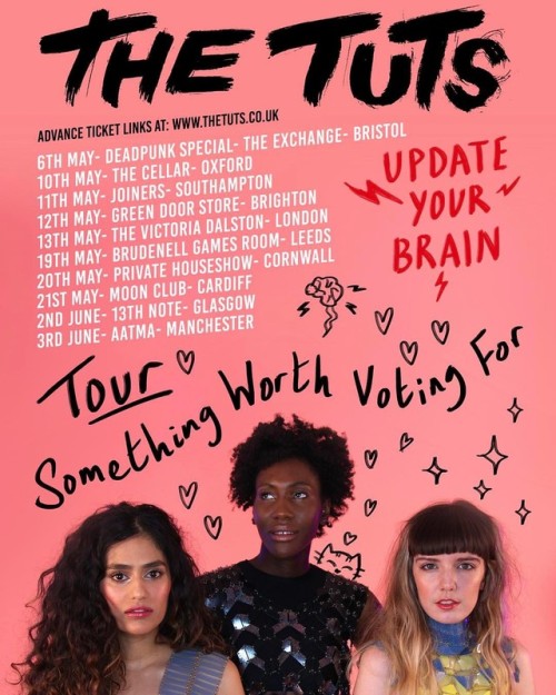 ONLY 1 MONTH TO GO UNTIL WE HIT THE ROAD FOR OUR ‘SOMETHING WORTH VOTING FOR TOUR’. Come