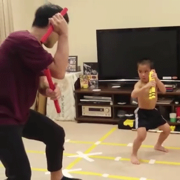 feiyueparkourkungfu:  The wonderful performance of Young Bruce Lee! Professional