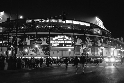 addisonisnext - Wrigley Field under the...