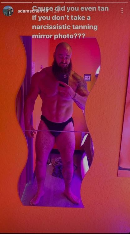 Braun Strowman is becoming hotter and hotter… 