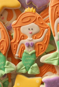 sweetoothgirl:  Mermaid Cookies