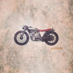 motomood:  Honda CB250 cafe racer illustration