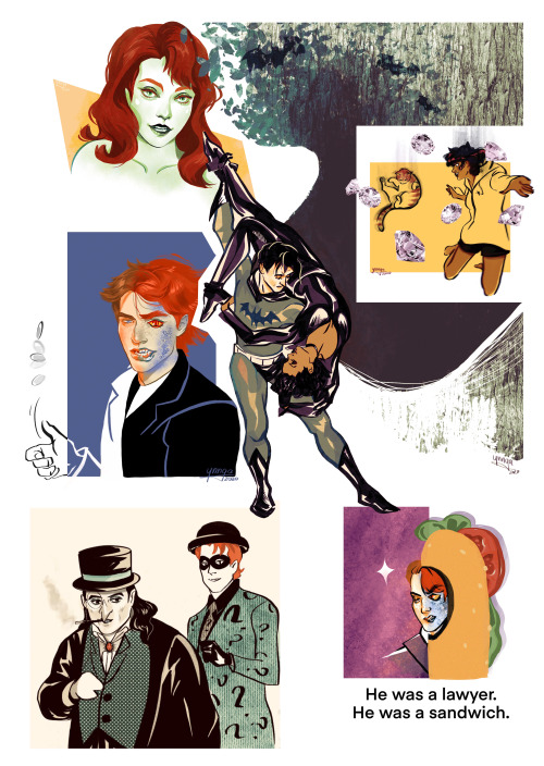 some batman (or mostly batman rogues) drawingsEdit: I realized maybe I should post some of them sepa