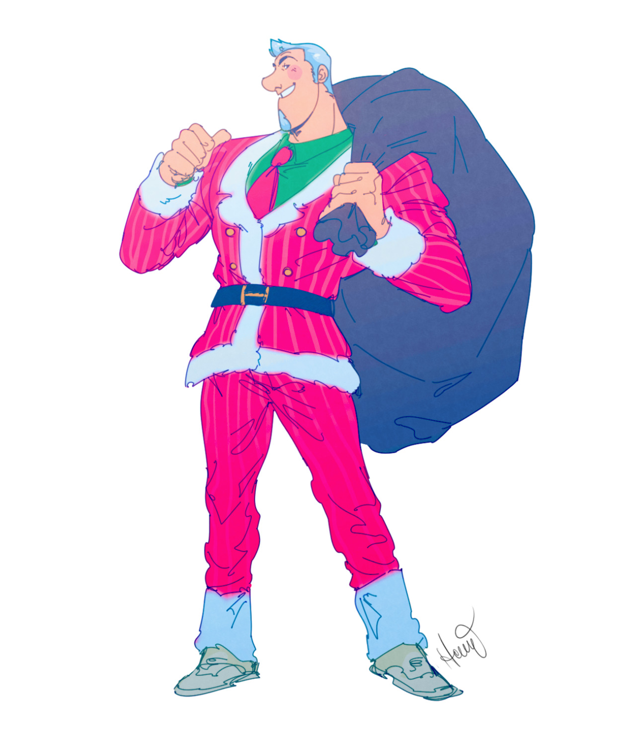 Arthur christmas steve x reader