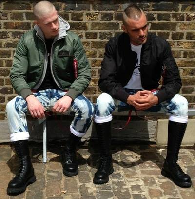 Rubber, leather and nylon.