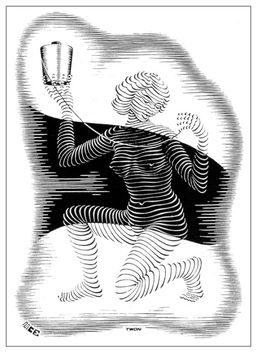 artist-mcescher:Christmas Card, 1955, M.C. Escher