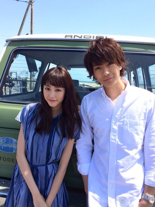 Update “Sukina Hito Ga Iru Koto” Twitter  with Kiritani Mirei and  Miura Shohei