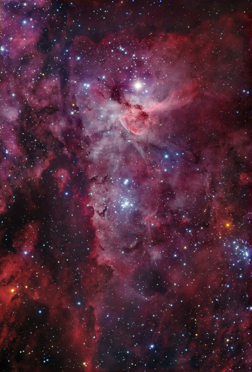 thedemon-hauntedworld: The Great Carina Nebula A jewel of the southern sky, the Great Carina Nebula,