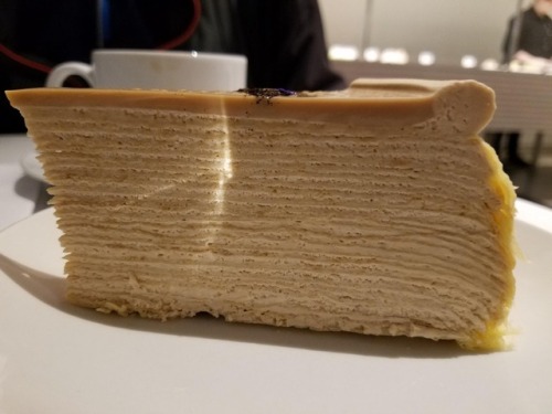 20-layer Earl Grey Mille Crepes Cake