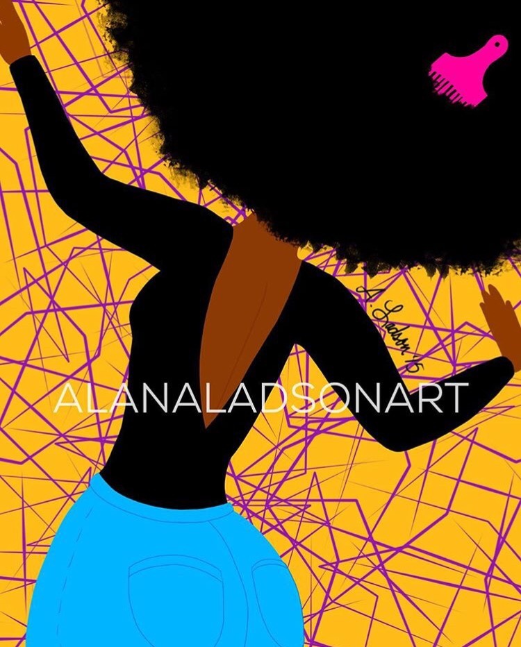 black-exchange:  Alana Ladson Art alanaladson.com // etsy.com/shop/alanapaintseverythin //